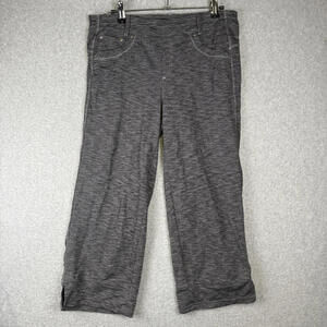 Kuhl Women's Size 10 Gray Cropped Capri Length Athletic Pants Athleisure